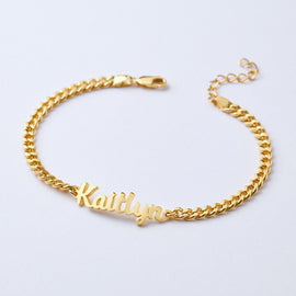 Nameplate Bracelet For Kid