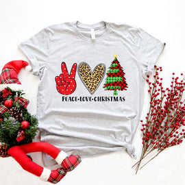 Peace Love Christmas Shirt