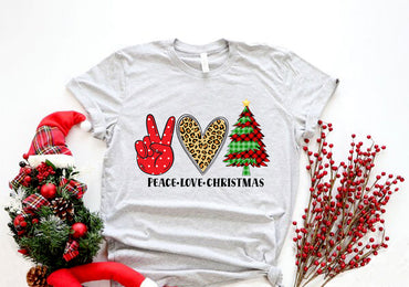 Peace Love Christmas Shirt